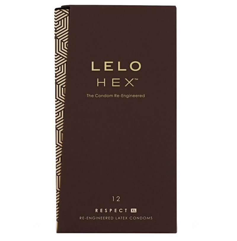 Презервативы Lelo Hex Respect XL увеличенного размера 12 шт