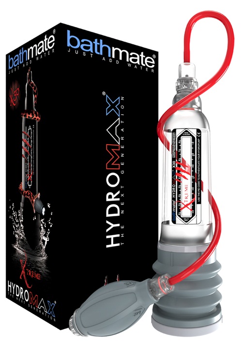 Гидропомпа Bathmate HydromaxXtreme7 (Xtreme X30) для увеличения пениса прозрачного цвета