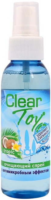 Спрей очищающий для игрушек Clear Toy Tropic с тропическим ароматом 100 мл