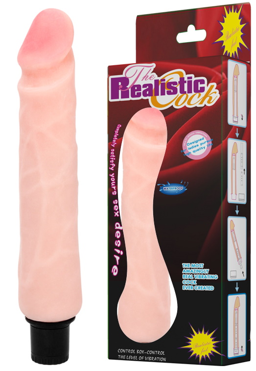 Реалистичный вибратор Realistic Cock 26 см