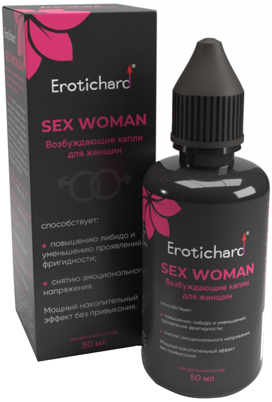 Возбуждающие капли для женщин Erotichard Sex Woman 250 мл