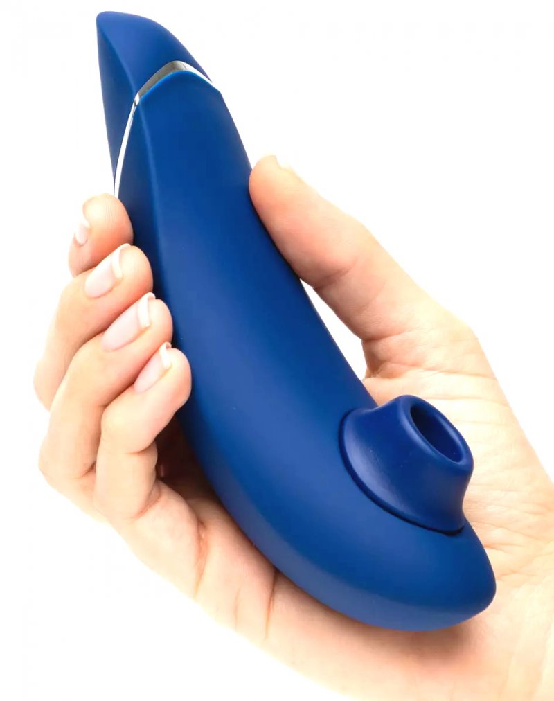 DEMO Бесконтактный стимулятор клитора Womanizer Premium 2 Blueberry