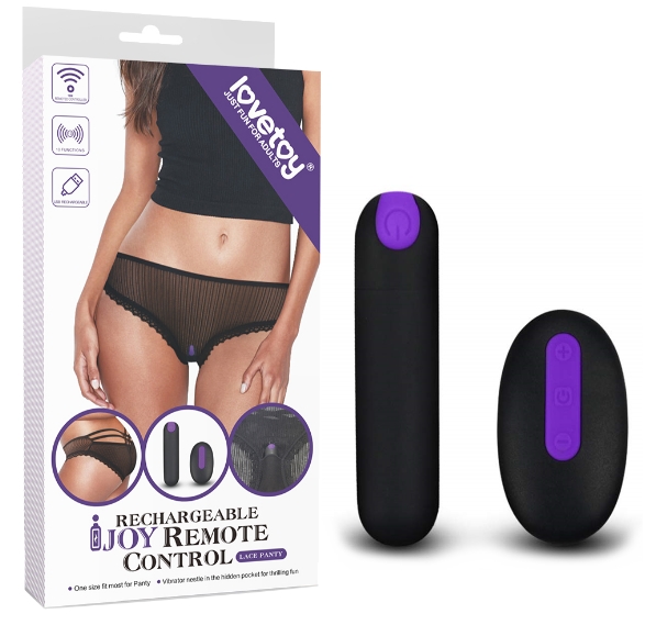 Вибро-трусики с беспроводным управлением IJOY Rechargeable Remote Control vibrating panties