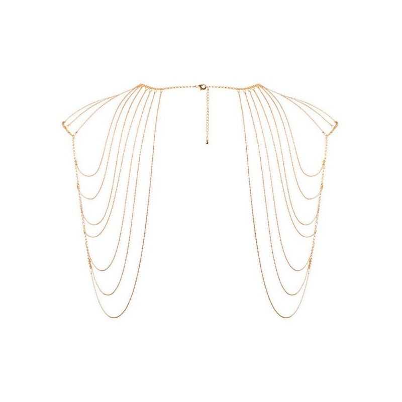 Бикини-цепочка Bijoux Magnifique Chain Shoulders Back Jewelry Gold золотая