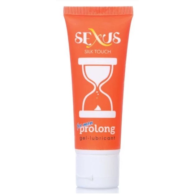 Продлевающая гель-смазка на водной основе для мужчин Sexus Silk Touch Prolong 50мл