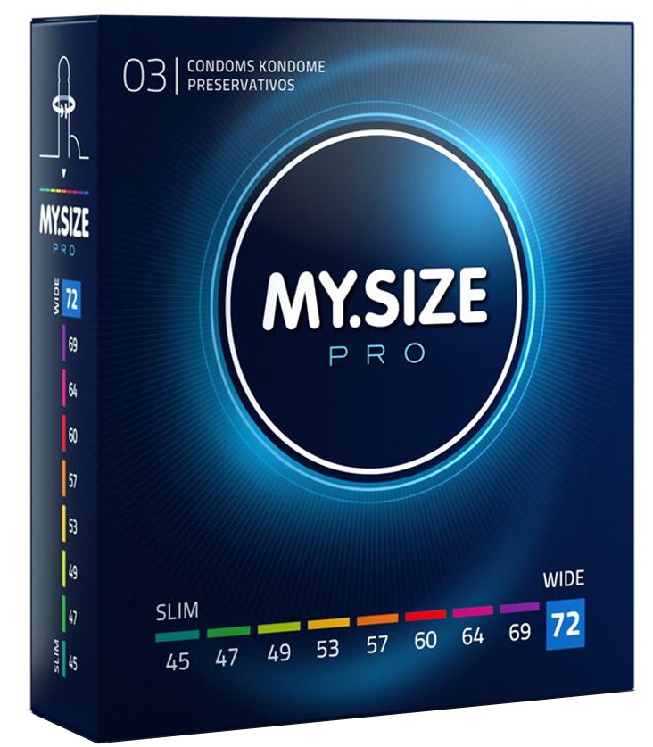 Презервативы My.Size Pro №3 размер 72