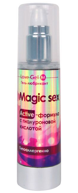 Гель-любрикант LoveGel M Magic Sex с гиалуроновой кислотой 55 гр