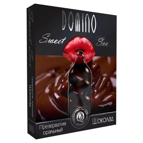 Оральные презервативы Domino Sweet Sex Шоколад 3 шт