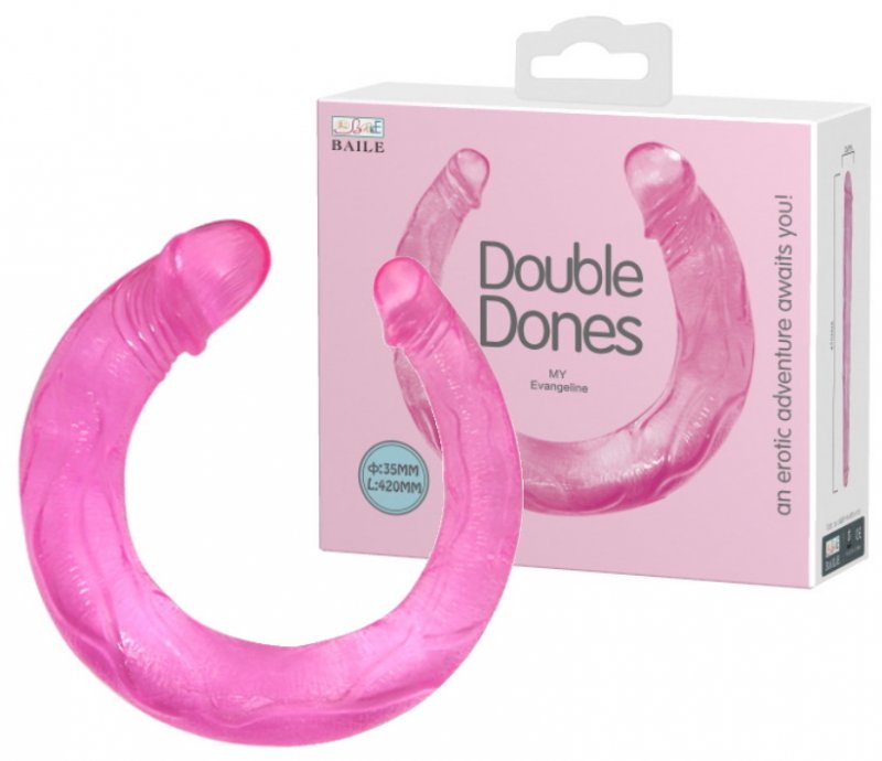 Двухголовый фаллоимитатор Double Dones 42 см