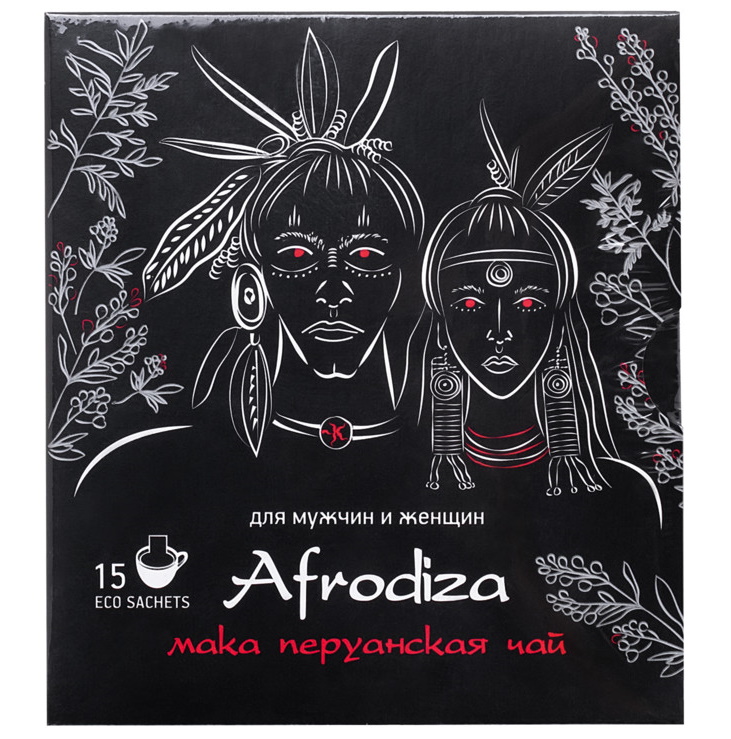 Чай с афродизиаком Мака Перуанская Afrodiza 15 саше