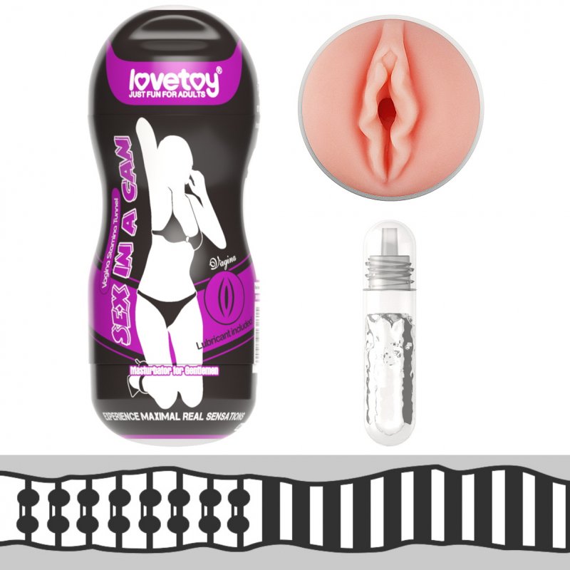 Мастурбатор в колбе Sex In A Can Vagina Stamina Tunnel