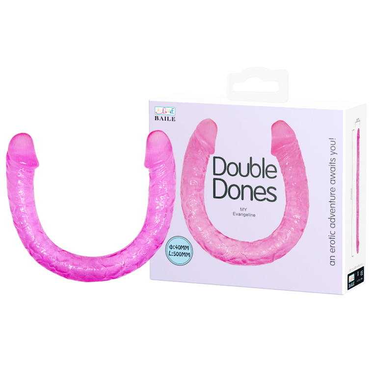 Двухголовый фаллоимитатор Double Dones 48 см