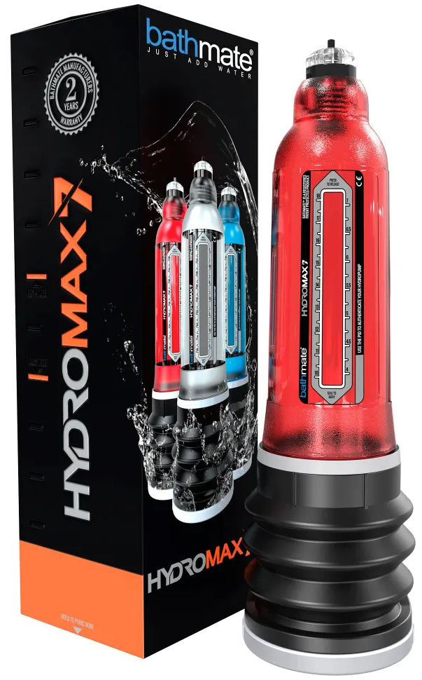 Гидропомпа Bathmate HydroMax7 Brilliant красная
