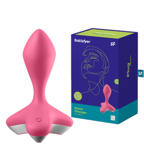 Анальная пробка с вибрацией Satisfyer Game Changer розовая