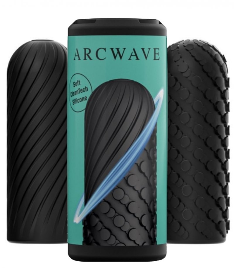 Двусторонний мастурбатор ArcWave Ghost черный