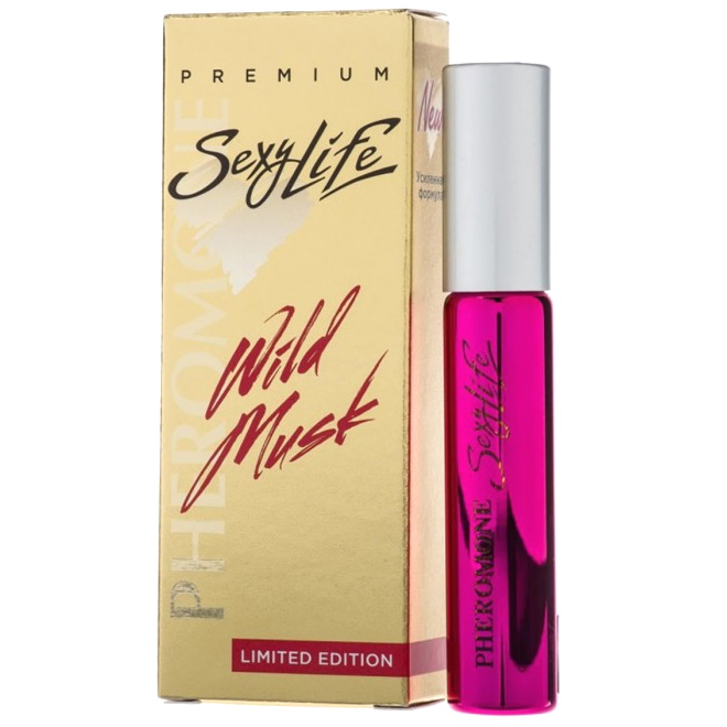 Духи с мускусом и феромонами Wild Musk №4 Shaik 77 Aventus мужские 10 мл