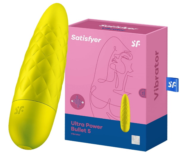 Мини вибратор Satisfyer Ultra Power Bullet 5 желтый