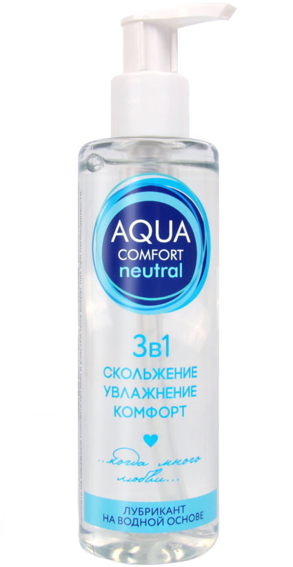 Лубрикант на водной основе Aqua Comfort Hot Secret Neutral 195 гр