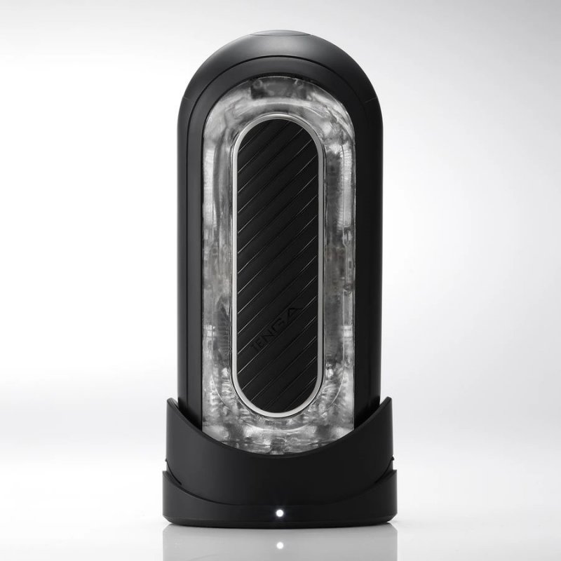 Мастурбатор Tenga Flip Zero Gravity с вибрацией черный