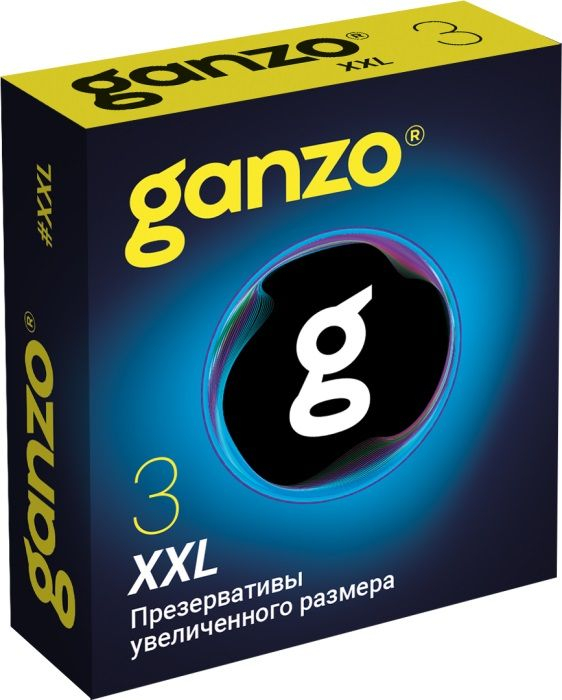 Презервативы Ganzo №3 XXL увеличенного размера
