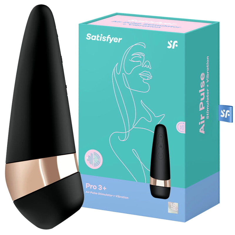 Вакуумно-волновой бесконтактный вибростимулятор Satisfyer Pro 3+