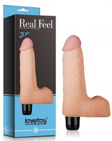 Вибратор Real Feel cyberskin Vibrator 7 in