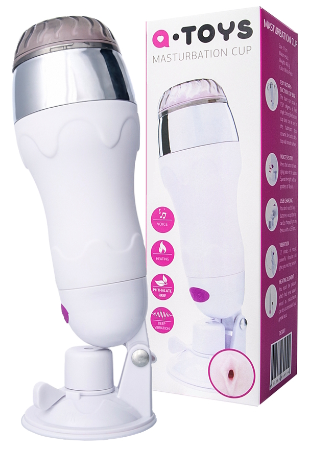 Реалистичный мастурбатор на присоске A-Toys by Toyfa Pany 25 см