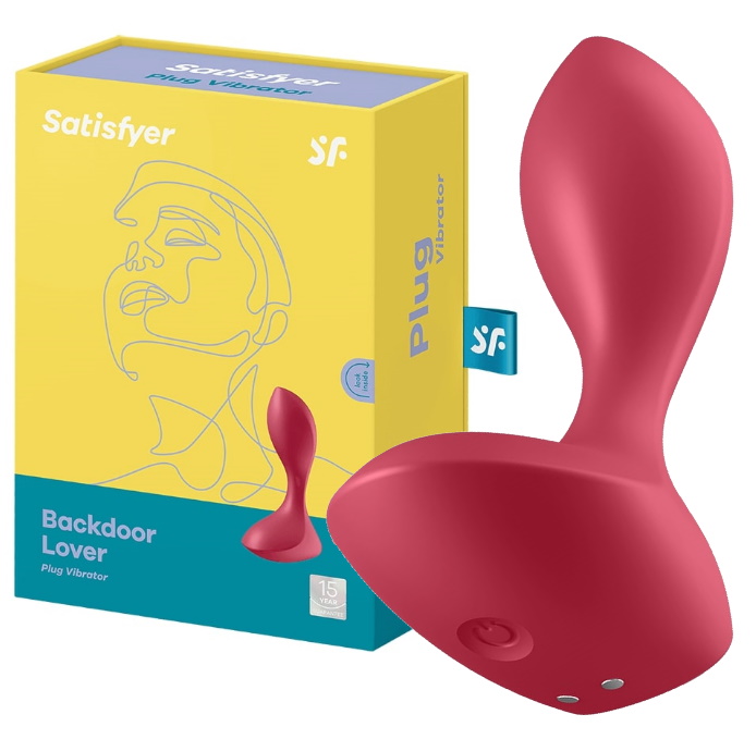 Вибромассажер простаты Satisfyer Backdoor Lover красный