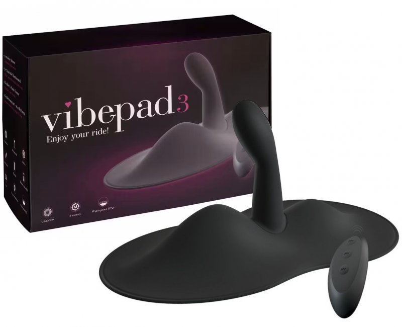 Виброподушка с вагинальной втулкой Vibepad 3