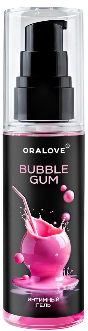 Съедобный лубрикант со вкусом Бабл Гам OraLove 60 мл