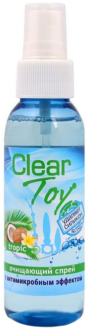 Спрей очищающий для игрушек Clear Toy Tropic с тропическим ароматом 100 мл