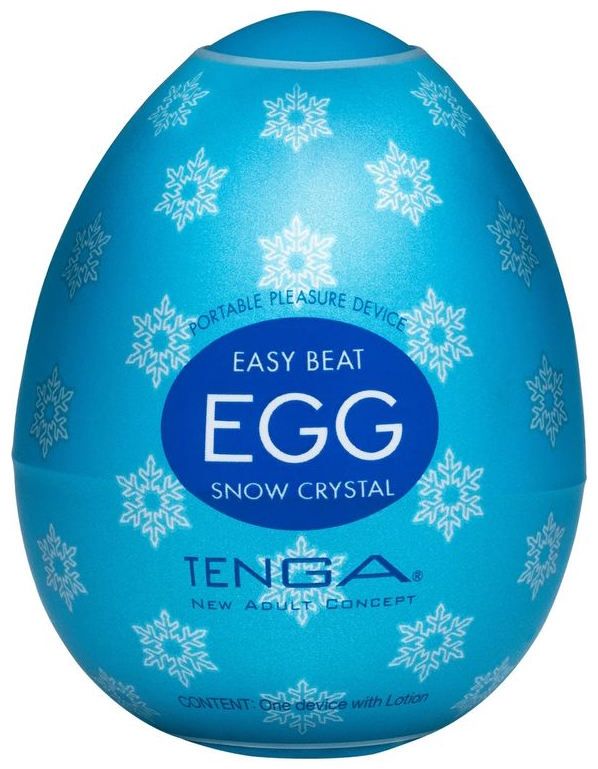 Мастурбатор яйцо Tenga Egg Snow Crystal с охлаждающим эффектом