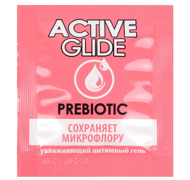 Увлажняющий деликатный интимный гель Active Glide Prebiotic 3 гр, пробник