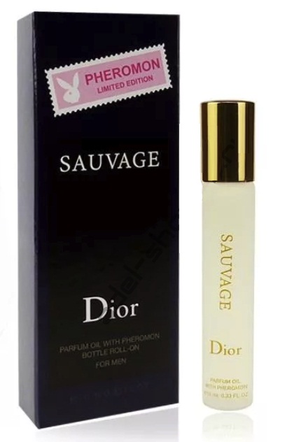 Духи с феромонами мужские Sauvage Christian Dior 10 мл