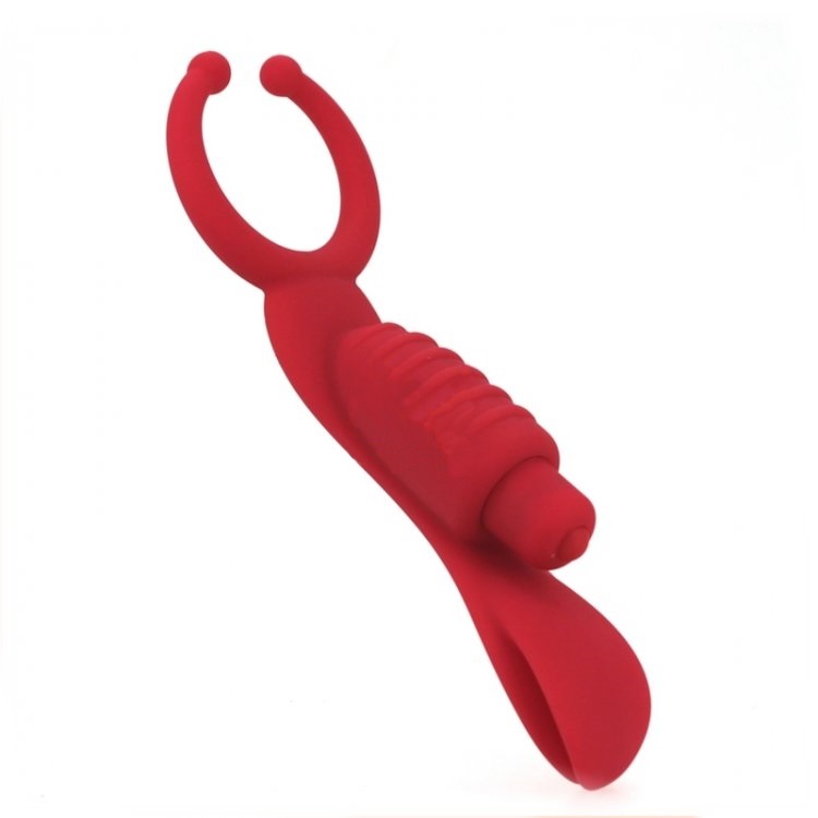 Универсальный вибромассажер Scorpion Multi-use Pleasure Tool красный