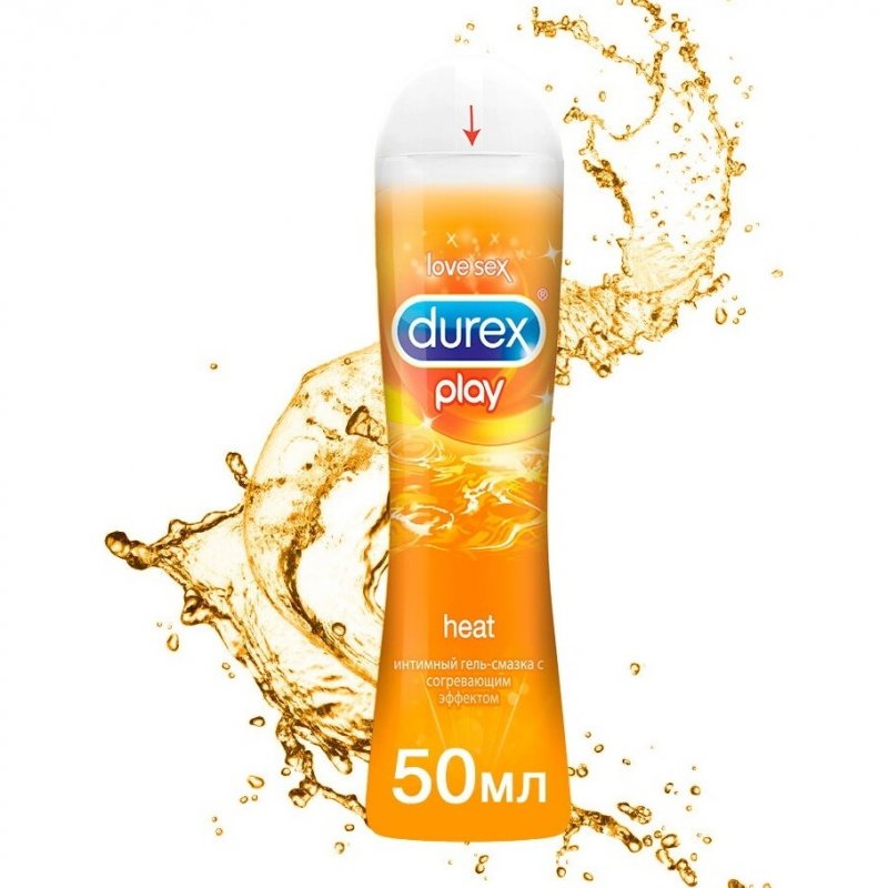 Гель-смазка Durex Play Heat с согревающим эффектом 50 мл