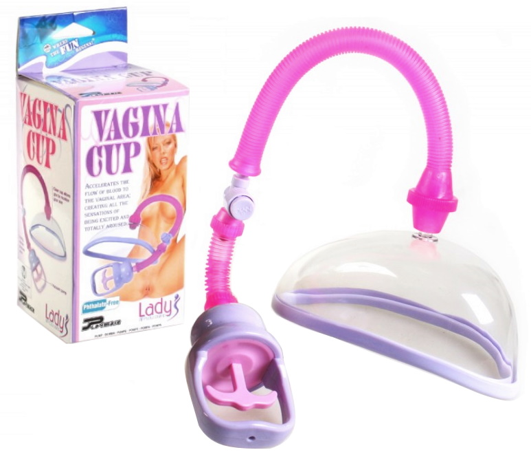 Большая вагинальная помпа Vagina Cup