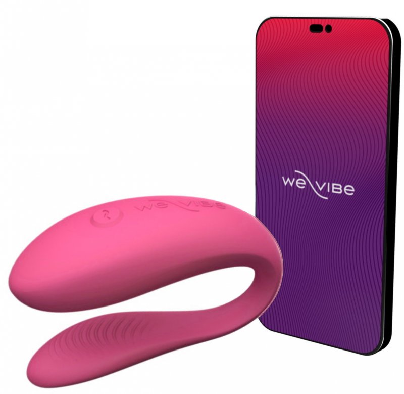 Смарт-вибратор для пар We-Vibe Sync Lite розовый