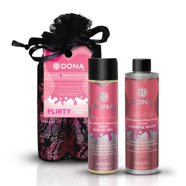 Подарочный набор Dona Be Sexy Gift Set - Flirty гель для душа+кондиционер для белья