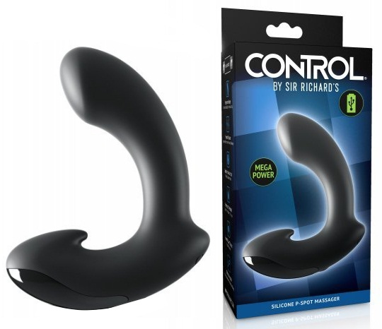 Перезаряжаемый вибромассажер для стимуляции простаты Sir Richard's Control Silicone P-Spot Massager