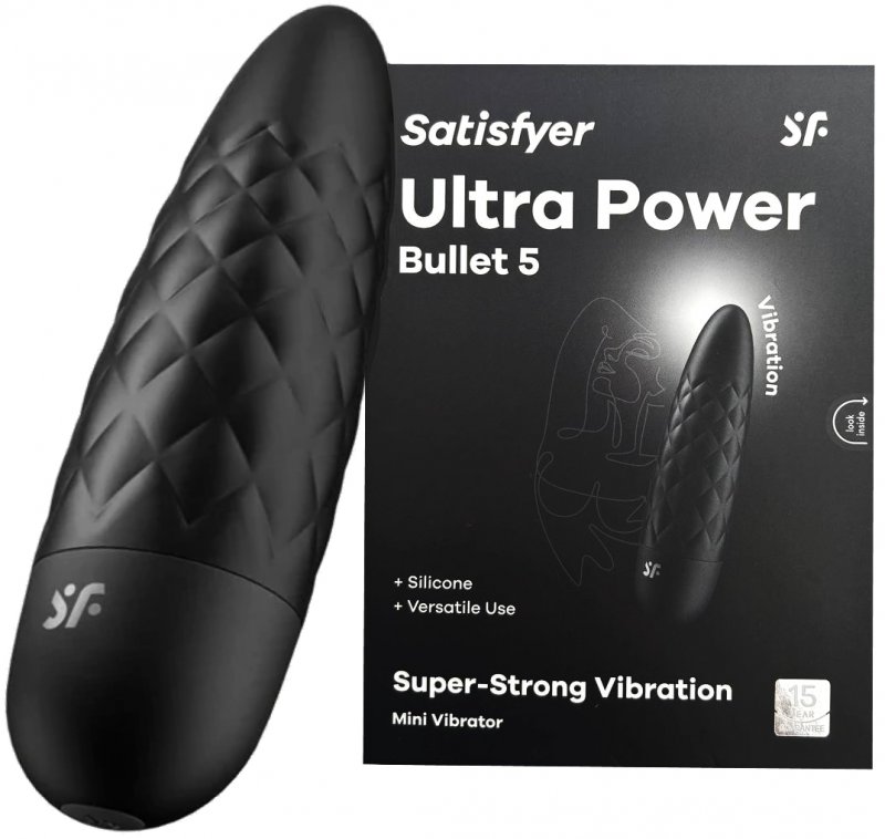 Мини вибратор Satisfyer Ultra Power Bullet 5 черный