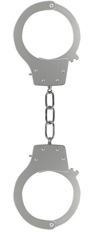 Металлические наручники Ouch Beginners Handcuffs