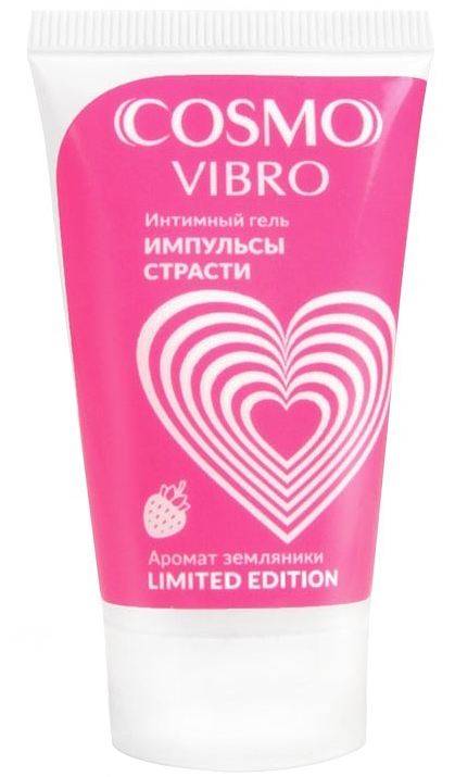 Гель Cosmo Vibro Aroma Жидкий Вибратор с ароматом земляники 25 гр