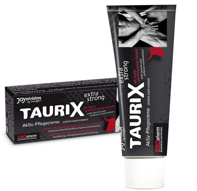 Стимулирующий крем с экстрактом яиц быка Taurix Extra Strong 40 мл