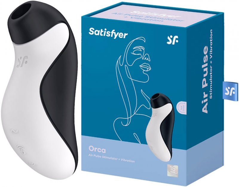 Вакуумно-волновой стимулятор клитора с вибрацией Satisfyer Orca