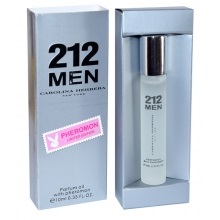 Мужские масляные духи с феромонами Carolina Herrera 212 Men 10мл