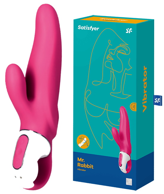 Вибратор с клиторальным стимулятором Satisfyer Mr. Rabbit