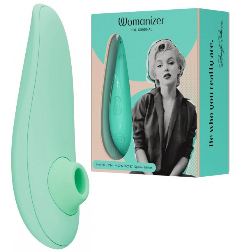Бесконтактный стимулятор клитора Womanizer Marilyn Monroe Mint