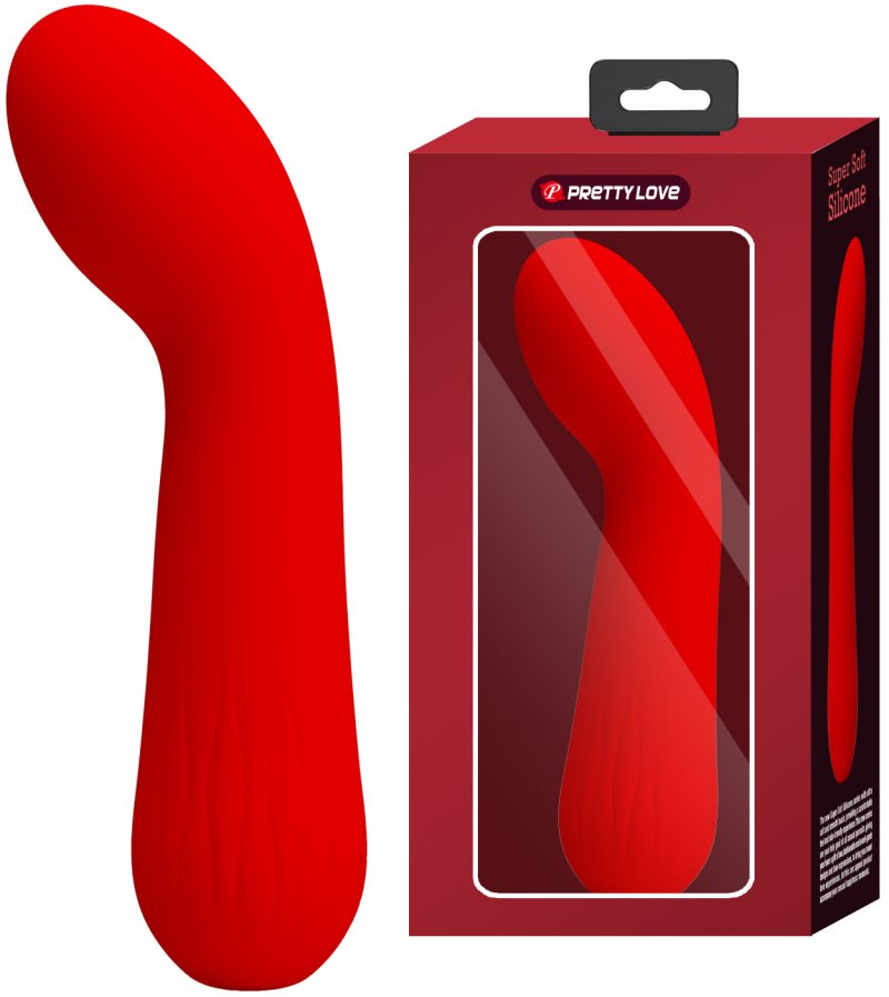 Перезаряжаемый мини-вибратор Pretty Love Faun красный