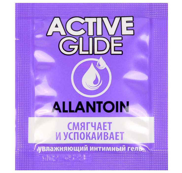 Увлажняющий гипоаллергенный интимный гель Active Glide Allantoin 3 гр, пробник